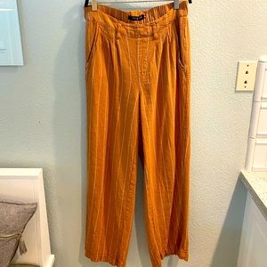 ONE 5 ONE Wide leg high rise pants